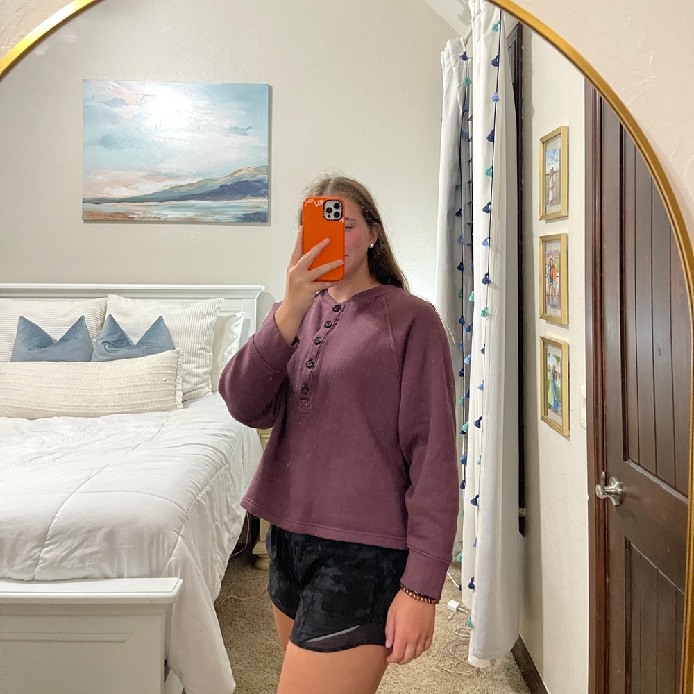 Madewell Purple Sweater - Picture 2 of 4